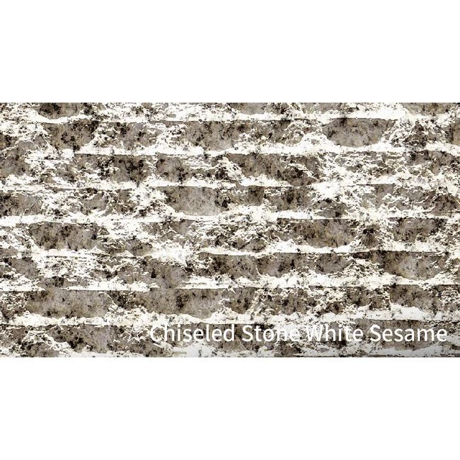 Econic Clay Tiles   Chiseled Stone White Sesame